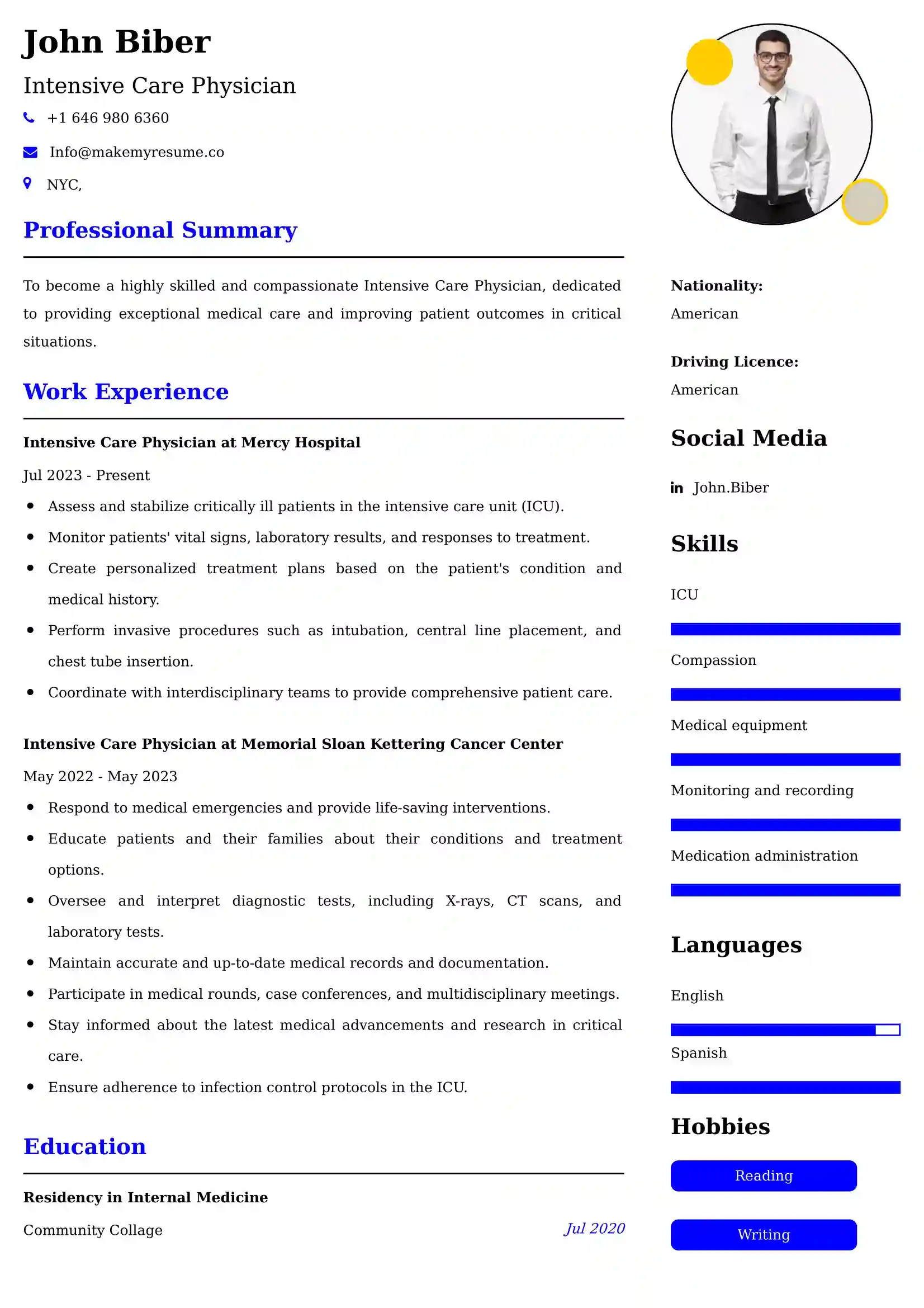 Medical Resume Examples | 77+ ATS-Ready Samples and Guide